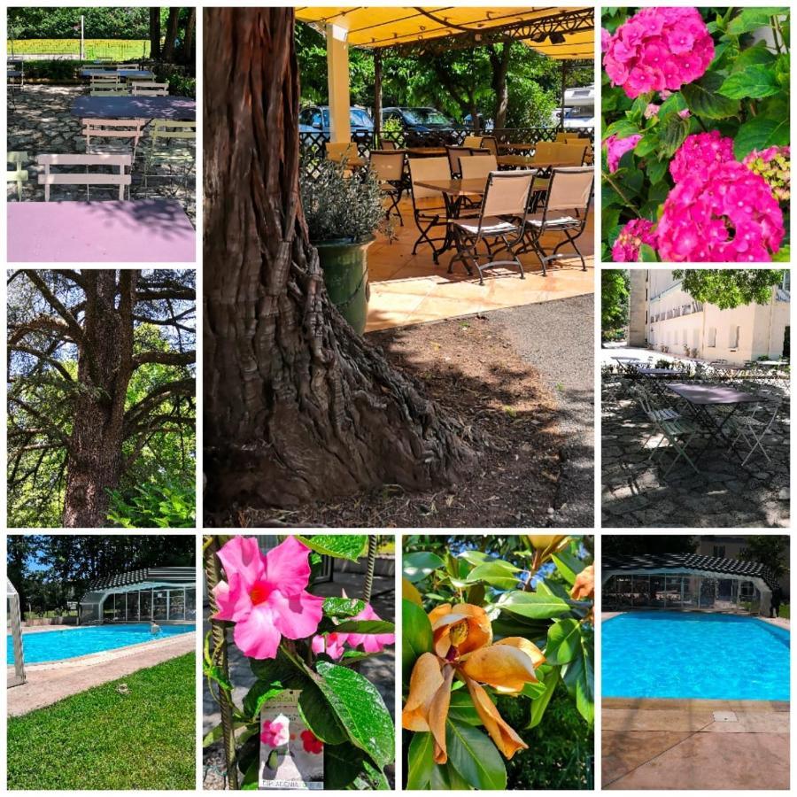 Logis Hotel Restaurant Les Cedres Joyeuse Dış mekan fotoğraf