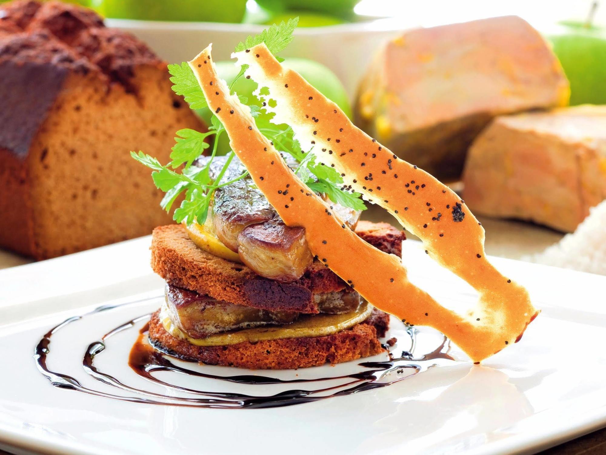 Logis Hotel Restaurant Les Cedres Joyeuse Dış mekan fotoğraf
